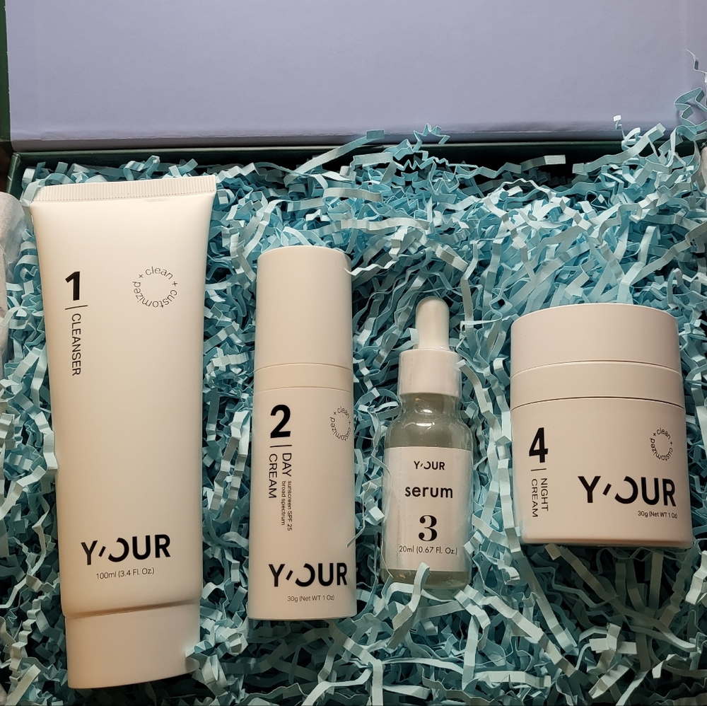 Y'our Skincare Set 90 day supply, new in box